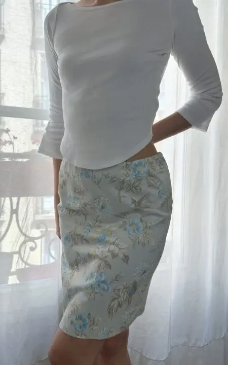 Dolce & Gabbana Hummingbird Skirt