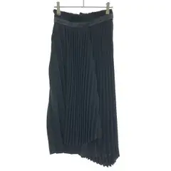 BALENCIAGA バレンシアガ プリーツスカート 529757 TYD15 ブラック 34