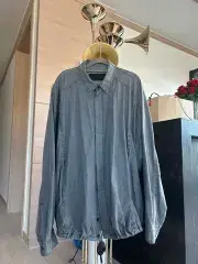 ジュンジェイ メンズ ガーメントダイング ヘデン ボタン シャツ