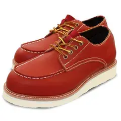 新品 [God & Bless] ゴッド＆ブレス ワークブーツ メンズ 本革 モック アーチサポートインソール付き ワーク アメカジ (RED BROWN measurement_27_point_0_centimeters)