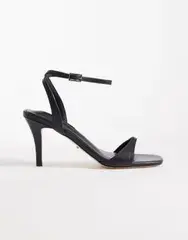 トニービアンコ レディース シューズ サンダル レザー ヒール Tony Bianco Bless heeled sandals leather Black vintage ブラック