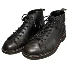 Y's for men(ワイズフォーメン) 2002AW Crepe-Sole Leather Monkey Boots クレープソール レザー モンキー ブーツ MM-E54-753-174-1 4(約26.5~27.0cm) ブラック 00's 革靴
