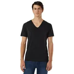 (外箱開封済み、未着用、サイズM）LAYER ZERO メンズ VネックTシャツ 3枚組 M9878 ブラック