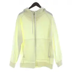 キャサリンハムネット KATHARINE HAMNETT ジップアップフーディパーカー L 黄 イエロー 長袖 /AB ■SH