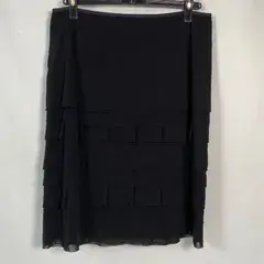 Vivienne Tam ヴィヴィアンタム ティアードフリルスカート パワーネット 伸縮