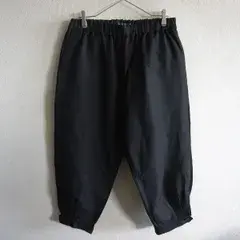 【美品】 CASEY CASEY 【CHASSE PANT】 M ブラック チェイスパンツ ケーシー ケーシー 26080462