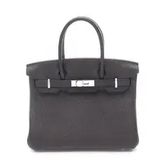エルメス HERMES ハンドバッグ バーキン30 ブラック その他 バーキン30 ブラック レディース 未使用