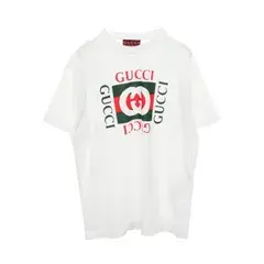 グッチ GUCCI 半袖Tシャツ ロゴ 788093 コットン Tシャツ メンズ Used A