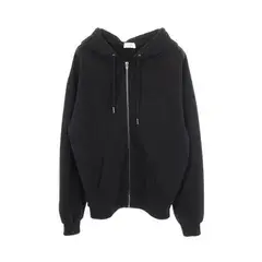 セリーヌ CELINE パーカー フードロゴ コットン ジップアップパーカー メンズ Used A