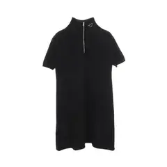 プラダ PRADA ワンピース ハイネック ジップ トライアングルロゴ その他 ワンピース レディース Used A