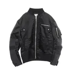 サカイ Sacai ブルゾン 切替 ナイロンジャケット 23-03260M ナイロン ジャケット メンズ Used A