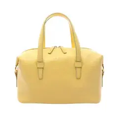 ロエベ LOEWE ハンドバッグ イエロー レザー ハンドバッグ レディース Used B