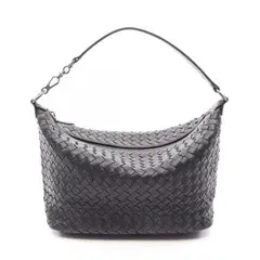 ボッテガヴェネタ BOTTEGA VENETA ハンドバッグ イントレチャート 239988 ブラック レザー イントレチャート ハンドバッグ レディース Used A