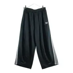 Needles (ニードルス) H.D. TRACK PANT ヒザデル トラックパンツ グリーン/ホワイト SX410