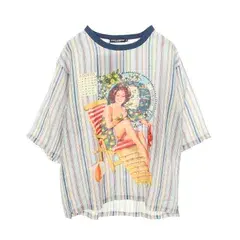 DOLCE & GABBANA ドルチェアンドガッバーナ 総柄 半袖 カットソー