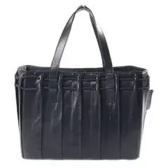 Jean Paul GAULTIER (ジャンポールゴルチエ) Leather Hand Bag レザー ハンドバッグ ブラック