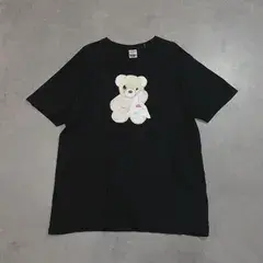 GQ6439◇Supreme : 25ss Bear Tee◇M◇黒系 シュプリーム ベアー Tシャツ 半袖