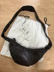 LEMAIRE ルメール クロワッサンバッグ ダークブラウン スモール