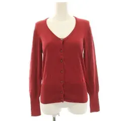 ヴィヴィアンウエストウッドレッドレーベル Vivienne Westwood RED LABEL ニットカーディガン 薄手 長袖 M 赤 レッド 357-01-16015 /HN