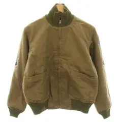 バズリクソンズ BUZZ RICKSON’S タンカースパッチポケットジャケット TANKERS PATCH POCKET JACKET フライトジャケット アウター ワッペン S カーキ BR15750 /YT