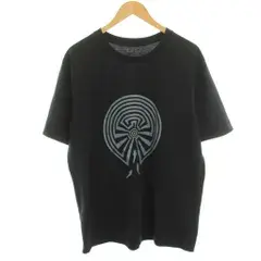 サウス2ウエスト8 South2 West8 S2W8 S/S Crew Neck Tee - Maze Tシャツ カットソー 半袖 プリント M 黒 ブラック OT616 /HN