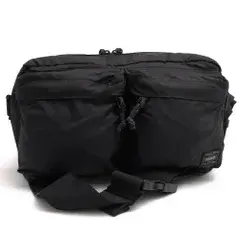 ポーター 吉田カバン／PORTER バッグ ウエストバッグ 鞄 メンズ 男性 男性用 ナイロン ブラック 黒  855-07418 FORCE 2WAY WAIST BAG