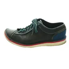 ランバンオンブルー LANVIN en Bleu レザースニーカー 24.5cm 紺 ネイビー /SS ■OS ■SH