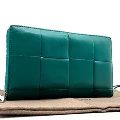 極美品 希少色 ボッテガヴェネタ BOTTEGA VENETA カセット マキシイントレ 長財布 ラウンドファスナー レザー ターコイズブルー 青 財布 RFID 残暑 敬老の日 シルバーウィーク 秋休み 行楽 ハロウィン 七五三 ボーナス ギフト プレゼント