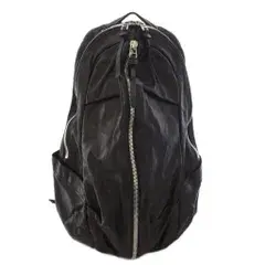 イサムカタヤマバックラッシュ ISAMU KATAYAMA BACKLASH リュックサック バックパック レザー 黒 ブラック /TK