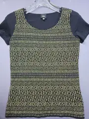 ヴェルサーチェ グレカ ジャカード パータン 半袖 Tシャツ