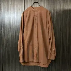 STUDIO NICHOLSON STAND COLLAR SHIRT スタンドカラーシャツ スタジオニコルソン 