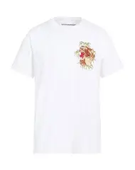 マハリシ メンズ トップス Tシャツ MAHARISHI White ホワイト