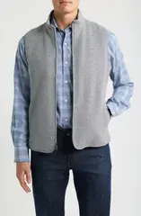 ピーター・ミラー メンズ アウター ベスト ウール Peter Millar Crown Flex Merino Wool Vest BRITISH GREY グレー