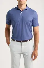 ピーター・ミラー メンズ トップス ポロシャツ プリント ジャージー Peter Millar Tenuto Microprint Crown Crafted Performance Jersey G