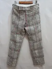 正規品 Thom Browne トム・ブラウン メンズ ツイード CHECK パンツ 1サイズ (丈85)