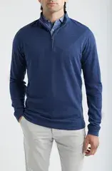 ピーター・ミラー メンズ アウター パーカー・スウェット ハーフジップ コットン Peter Millar Comfort Interlock Organicotton Blend Quarter Z
