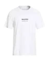 マハリシ メンズ トップス Tシャツ MAHARISHI White ホワイト