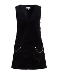 ガニー レディース トップス ワンピース サマードレス GANNI Black ブラック