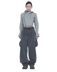 HYEIN SEO ヘインソ ウォッシュド カーゴ パンツ