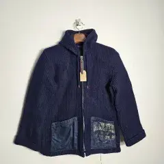 ブルーブルー ジャパン ヘビーウール カウチン フード スウェット