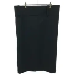 BALENCIAGA バレンシアガ ウールスカート 492317 TXI08 ブラック 36
