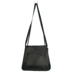 エムエークロス ma+ Maurizio Amadei SMALL EXPANDABLE ACCORDION BAG レザー ショルダーバッグ 鞄 ブラック 黒 B7223 VA1.5