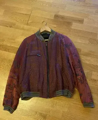 Haider Ackermann SS15 Chevron Bomber