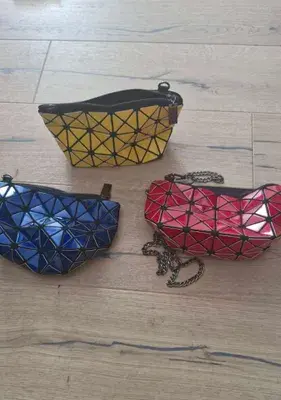 Handtasche, Bao Bao Issey Miyake, gelb