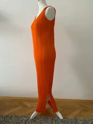 Original Issey Miyake Pleats Please Kleid, Gr.3