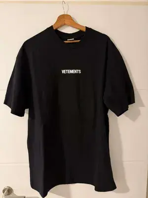 Vetements Logo T-Shirt Large