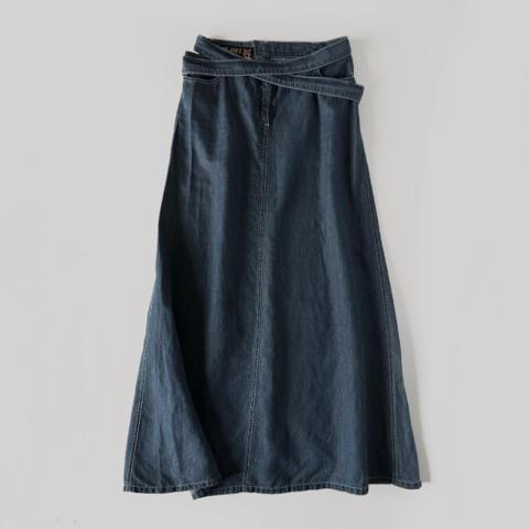 Jean Paul Gaultier 2000s denim skirt
