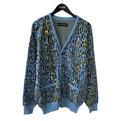 LEOPARD JACQUARD CARDIGANニットカーディガン26SS-WMK-KN18