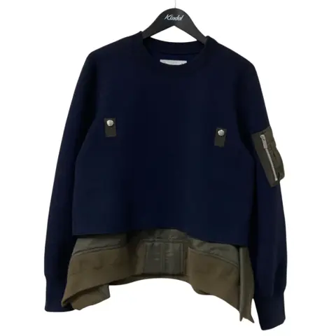 Sponge Sweat x Nylon Twill Pulloverトレーナー25 08172
