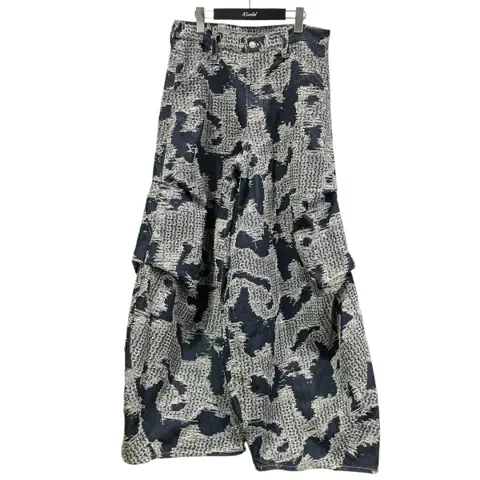 CLOUD JEANSワイド刺しゅうデニムパンツ